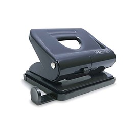 Rapesco PF820MB1 820 2-Hole Metal Punch, 22 Sheet Capacity, Black