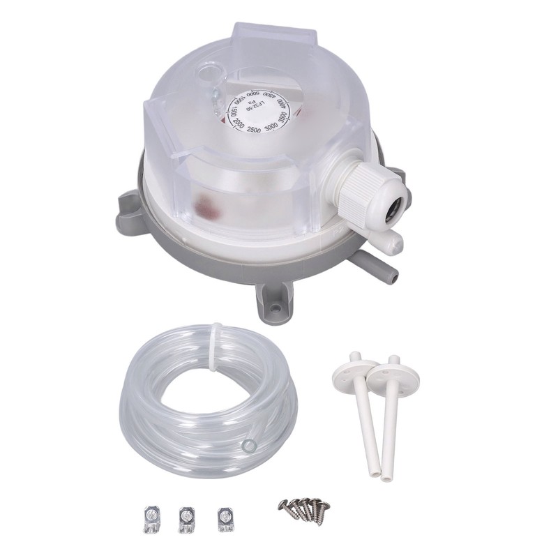 Differential Pressure Switch Furnace Vent Adjustable Overheating Protection 1000‑5000pa LF32