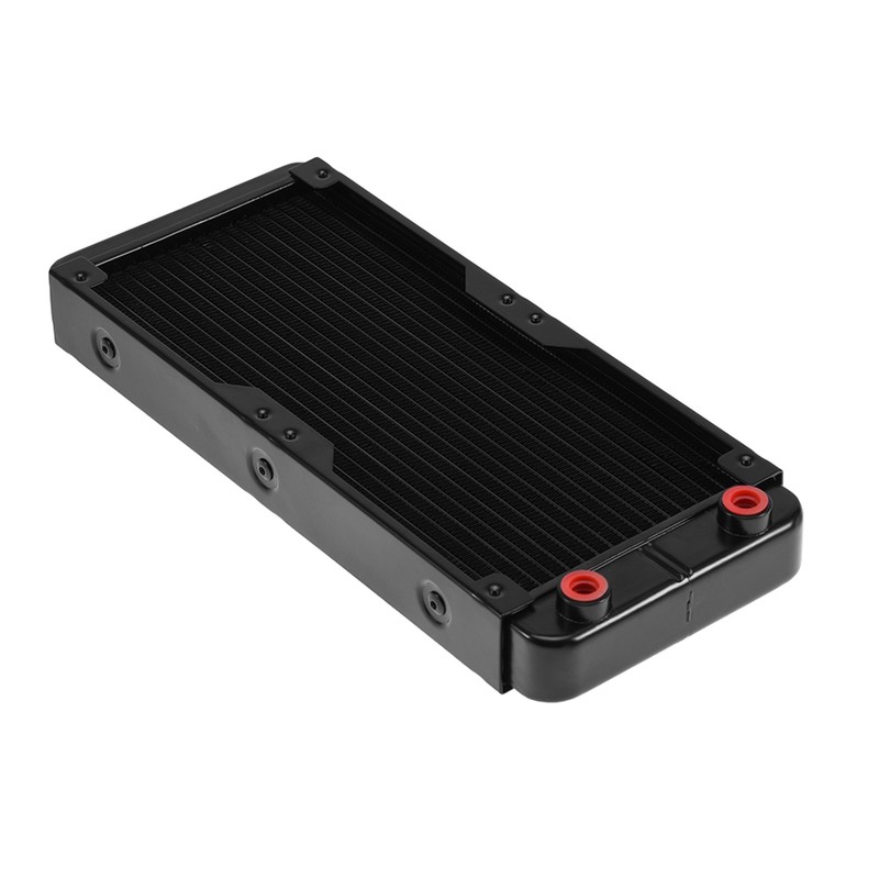240MM Aluminum Computer Ra/diator Water Cooling Cooler 18 Tubes Heat