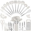 Kitchen Utensil Set-Silicone Cooking Utensils-33 Kitchen Gadgets & Spoons for