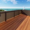 Windscreen4less 3'x25' Deck Balcony Privacy Screen Fence Apartment Balcony Mesh