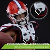 24 Pieces Shoulder Pad T Hook Football Pad T Hook,