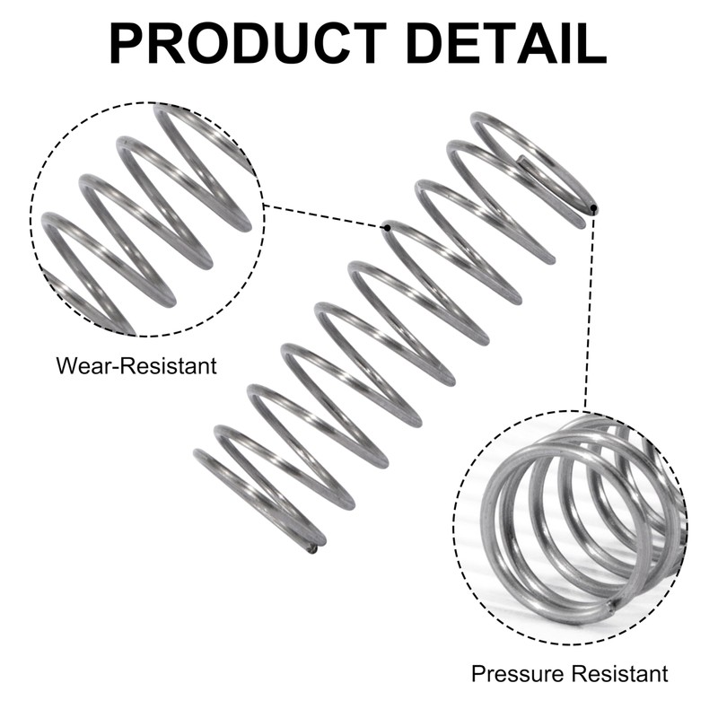 GUNGY Compression Spring Stainless Steel Spring Compression Springs 25 mm