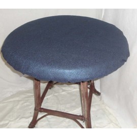 Poker Table Top - Premium Velvet Table Cover - Felt Poker Tablecloth Upgrade for 36, 48. Or 60 Inch Round Tables (Blue, 60 inch Round)