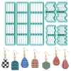 ORIGACH Pack of 7 Polymer Clay Cutters, Strip Clay Cutters
