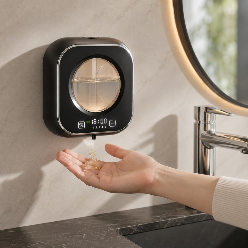 Automatic Soap Dispenser Wall Mounted – 320ml Touchless Sensor Liquid