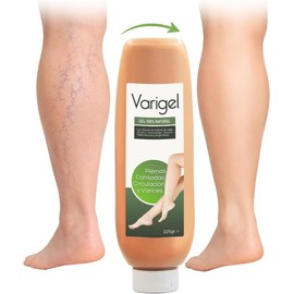 Varigel 225gr 2 Pack Gel Corporal Refrescante con Extractos Botánicos para Cuidado Diario de Piernas, Textura Ligera,