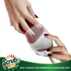 6 Pack Silicone Scrubbing Sponge by SCRUBIT - Real Silicon