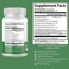 Pelican Vitamins RegulaRoot Pro- Digestive Support- 5 Bottles- 300 Capsules