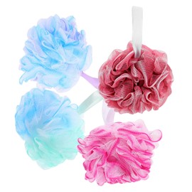 VICASKY 4pcs Body Exfoliating Bathing Tool for and Exfoliation for Skin Types Gradient Design