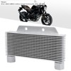 Universal Engine Oil Cooler Cooling Radiator Fit for 125CC‑250CC Motorcycles