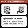 Timunr GX25 GX35 Carburetor Replacement for Honda 16100-Z0Z-034 16100-Z0Z-815 16100-Z0H-825