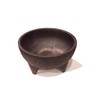 HS, Inc. - 224 oz. Charcoal Plastic "Grandote" Molcajete, 1
