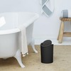 TATAY Bathroom Bin with Tilt Lid 6L Capacity Polypropylene BPA