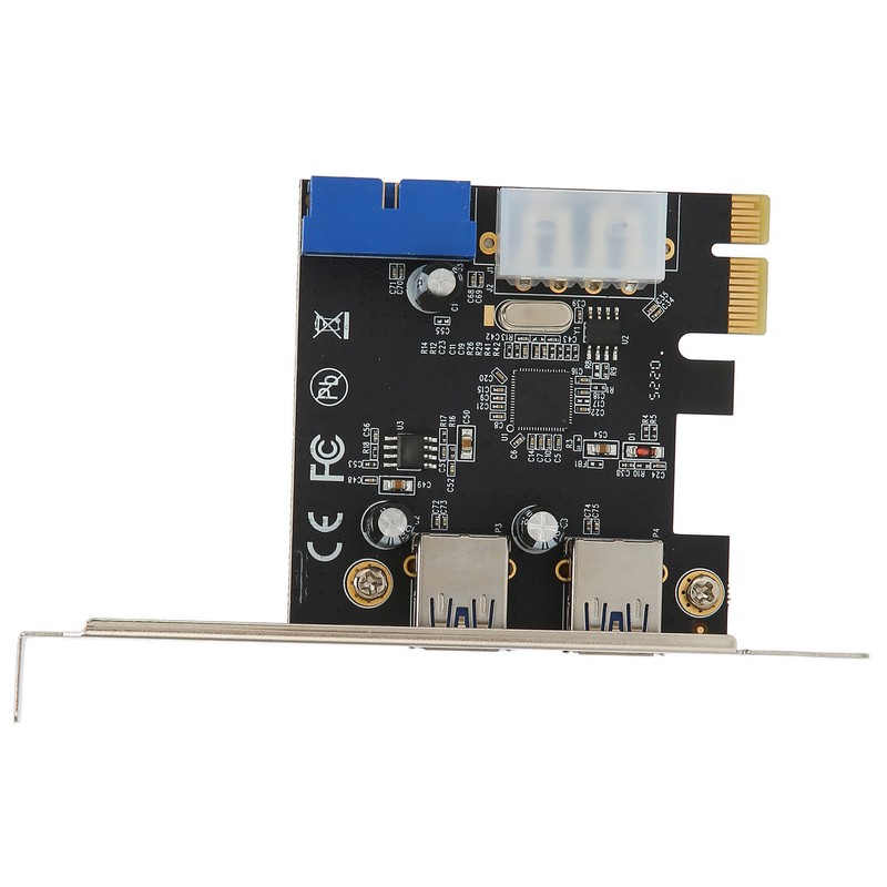 PCIE to USB3.0 Expansion Card 2 Ports High Speed Stable