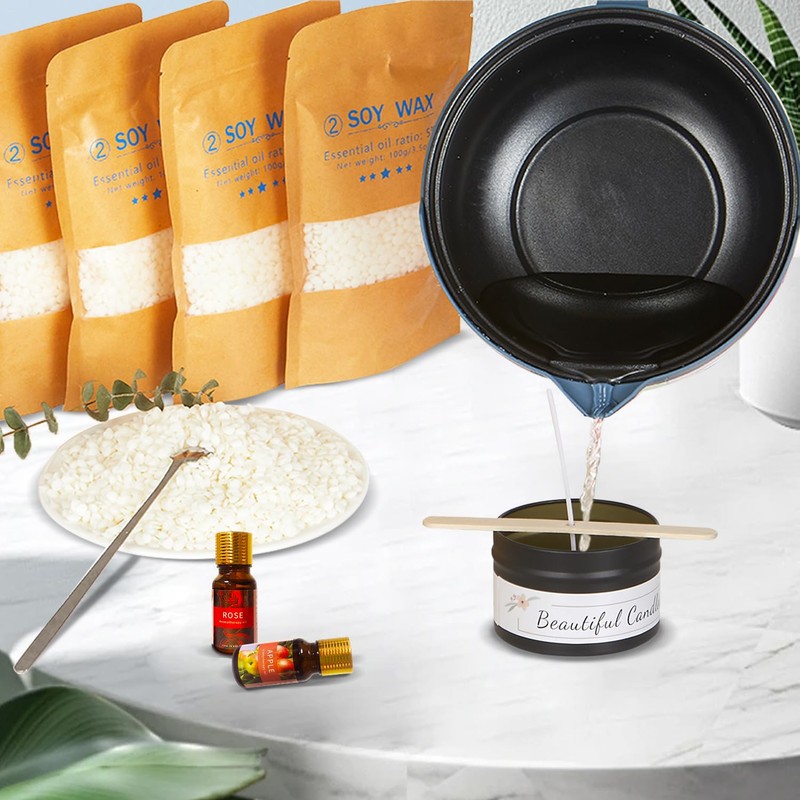 KQU Candle Making Kit for Candles, Home DIY Candle Wax