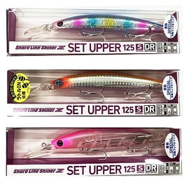 DAIWA Chivas/Blue Lure, 21 Shoreline Shiner Z Set, Upper 125 SDR Blue Goods SP, Firefly CPG Tiger
