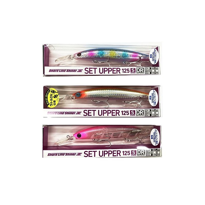 DAIWA Chivas/Blue Lure, 21 Shoreline Shiner Z Set, Upper 125