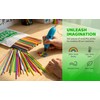 Pizimae 300 PCS 3D Pen Filament Refills, 10 Random Colors