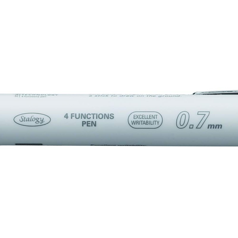 Nitoms STALOGY S5706 Multi-Functional Pen, Low Viscosity Oil-based, 0.7 mm,