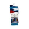 DENSLEY&CO Kids Boys 4-Pack Fun Graphic Crew Socks Bundle |