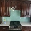Lovdeco Light Green Glass Subway Tile, Glass for Bathroom Kitchen