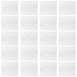 Acrylic Hinge Folding Hinges DIY Parts Folding Parts Transparent Suitable for Storage Box Nendoroid Box Jewelry Box 20pcs