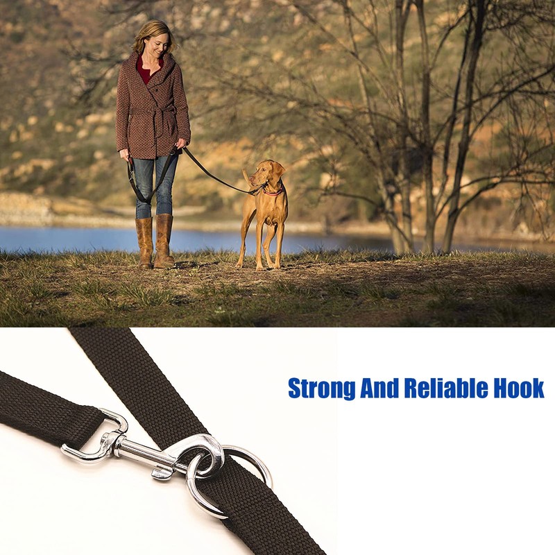 Dog Leash Multifunctional Dog Training Leads 8ft Double Leash for