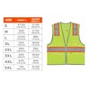 Ergodyne GloWear 8246Z Two-Tone Safety Vest, High Visibility Mesh, Reflective
