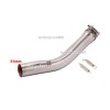 Unbranded For Yamaha YZF-R6 1999-2005 Exhaust Mid Pipe Link 51mm