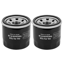 Road Passion 857187 0436001 PH6018 High Performance Oil Filter for KYMCO UXV 450I / UXV 450I CAMO TURF 443 2015-2016(pack of 2)