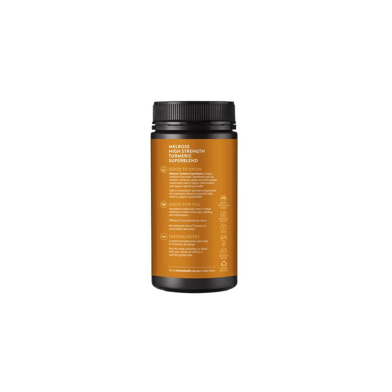 Melrose High Strength Turmeric Superblend 120g