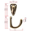 Fuxxer® Classic Coat Hooks Towel Hooks Iron Hooks Bronze Set