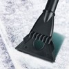 Car Snow Removal Tool Aluminum Alloy Telescopic Rod Ergonomic Labor