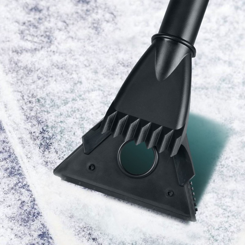 Car Snow Removal Tool Aluminum Alloy Telescopic Rod Ergonomic Labor