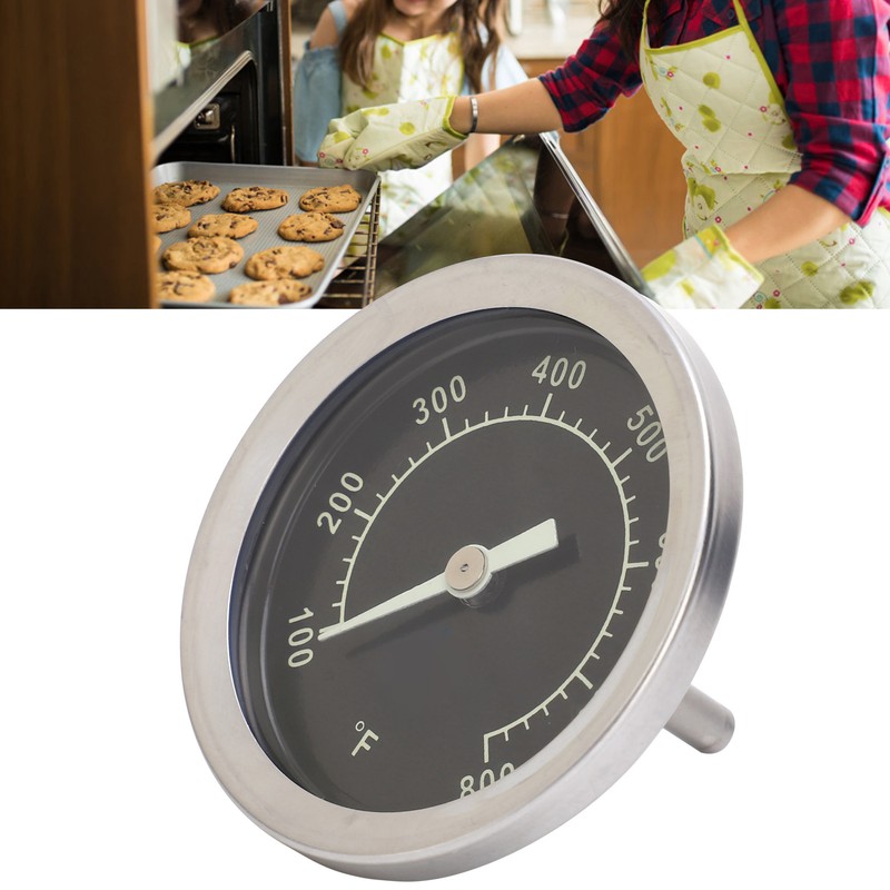 TSBX59 IP55 100800℉ Stainless Steel Barbecue Grill Oven Thermometer Heat