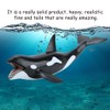 Simulation Whale Miniature Animal Toy Collection Figurine Home Decor Ornament