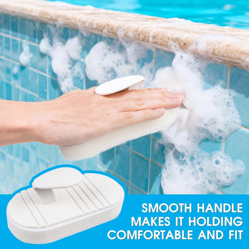 Hot Tub & Spa Scrub Pad – Flexible Handheld Non-Scratch