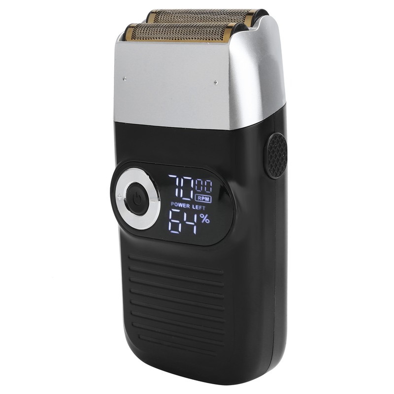 Electric Foil Shaver Rechargeable Bald Head Beard Trimmer LCD Mustache