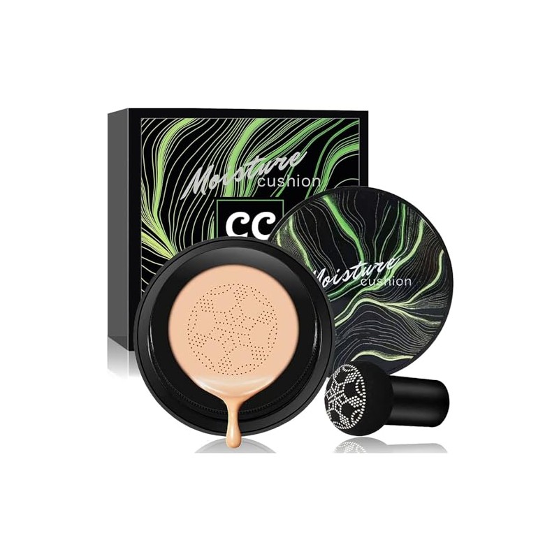 Base de maquillaje CC con cojín de aire Mushroom Head,