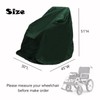 Wheelchair Storage Cover for Elderly Disabled - Mobility Scooter Protector,