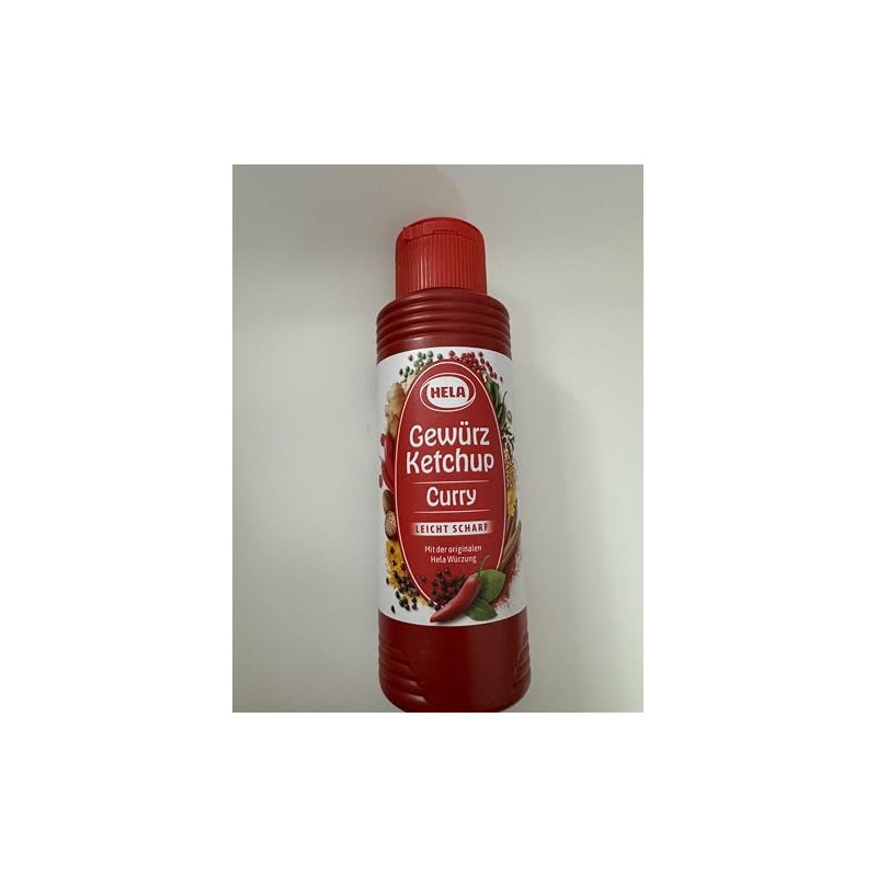 Hela Curry Gewurz Hot Ketchup -Pack of 2 X 300