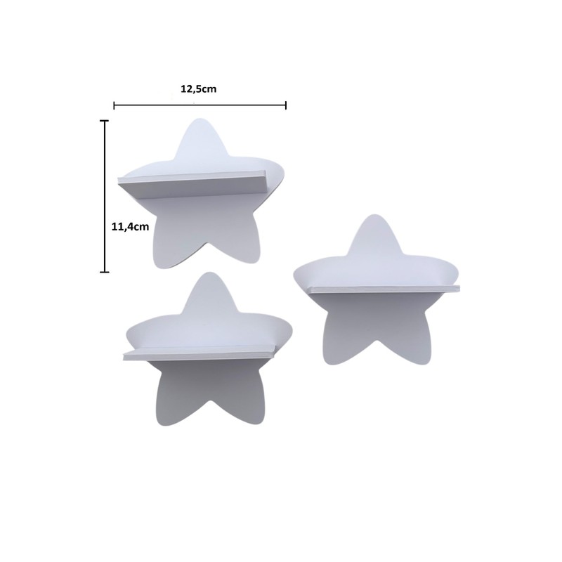 PsGreen Mini Star Set of 3 Compatible with Tonie Figures,