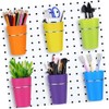 Geieold Pegboard Cup Holder Hooks 10pcs Heavy Duty Metal Hooks