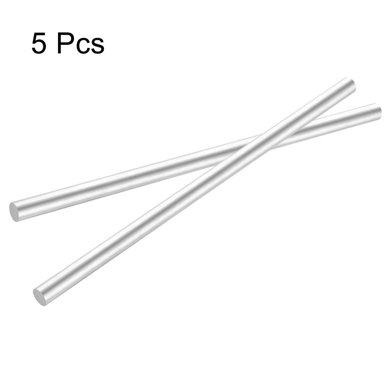 sourcing map Aluminum Solid Round Rod Lathe Bar 13mm x