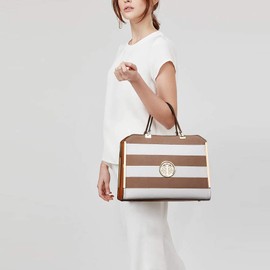 Dasein Women Purses and Handbags Top Handle Satchel Bags Large Shoulder Work Bag Tote with Wallet