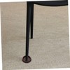 TEHAUX 8pcs Non-Slip Plastic Furniture Coasters Multi-Function Chair Wheel Stoppers