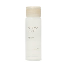 MUJI OAO80A3A Damage Care Shampoo, Moisturizing, Portable, 1.7 fl oz (50 ml)