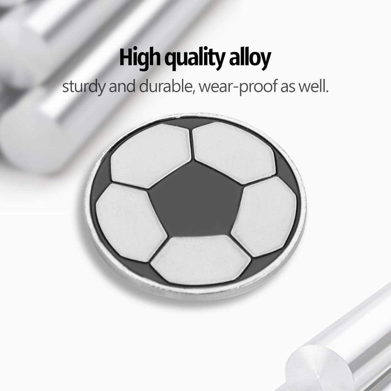 Soccer Toss Coin, Alloy Football Soccer Referee Flip Coin Judge