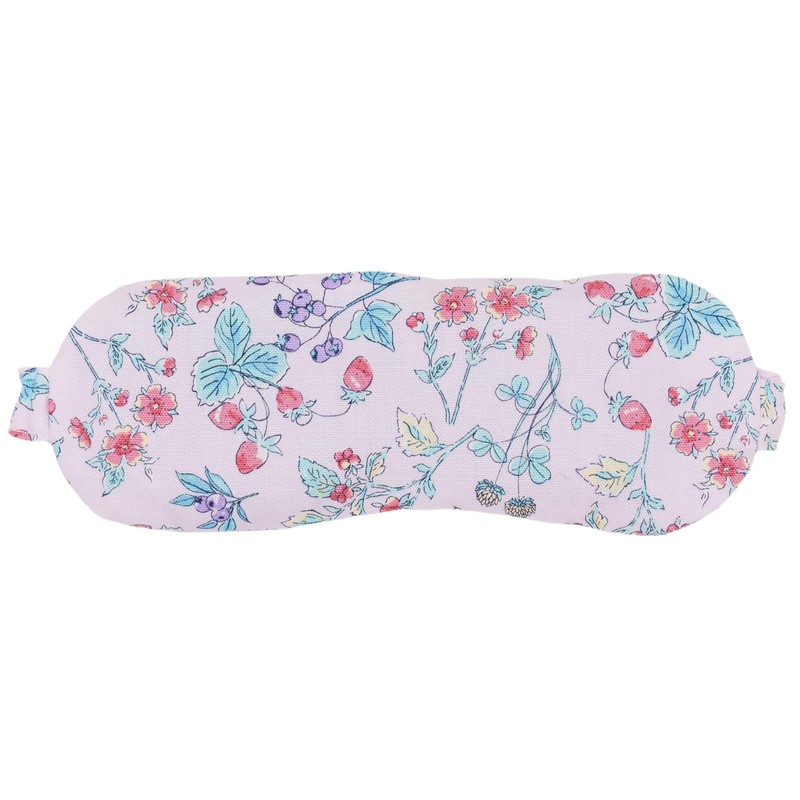 Cozy Company 187449 Eye Mask, Azuki Eye Pillow, Hot Floral,